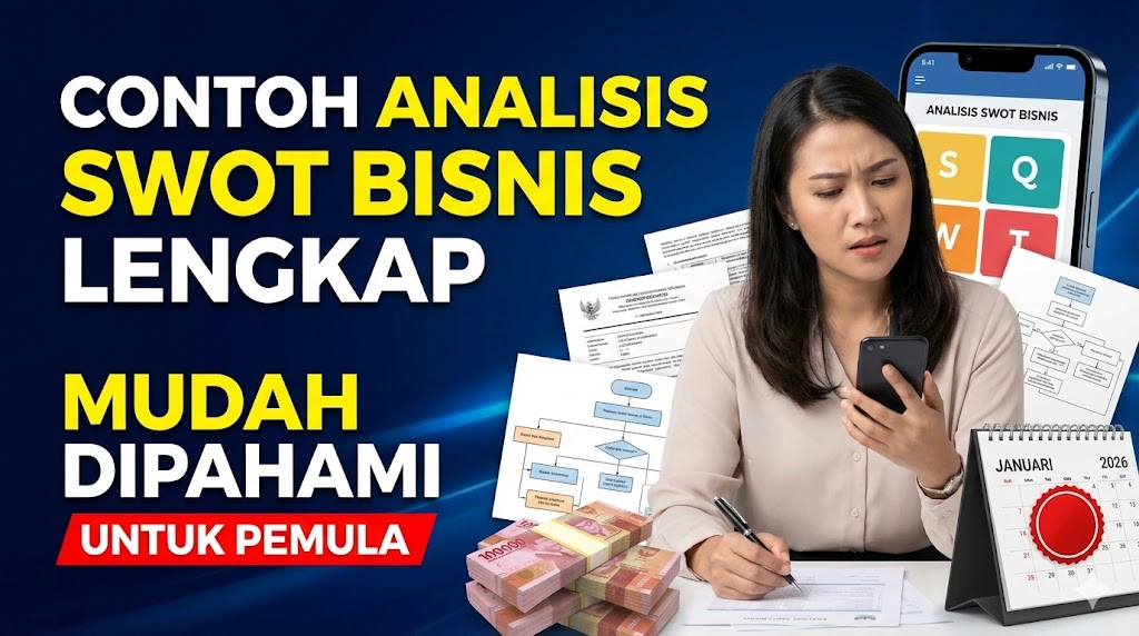 Contoh Analisis SWOT Bisnis Lengkap, Mudah Dipahami untuk Pemula