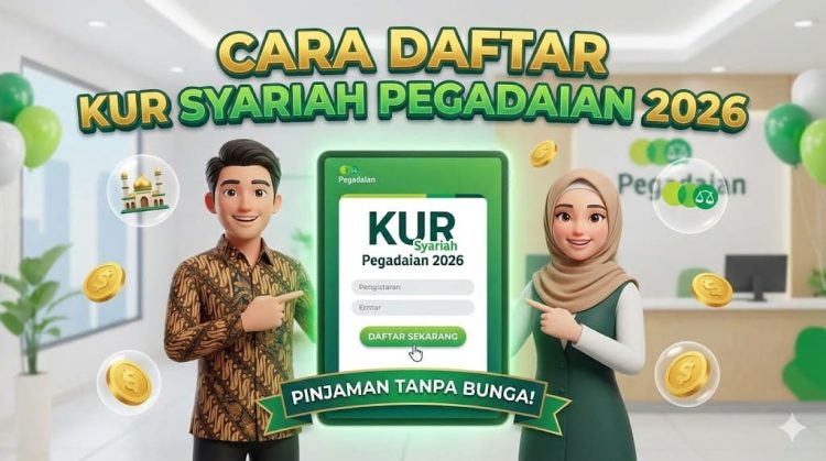 Daftar KUR Syariah Pegadaian 2026, Pinjaman Tanpa Bunga Mudah Cepat
