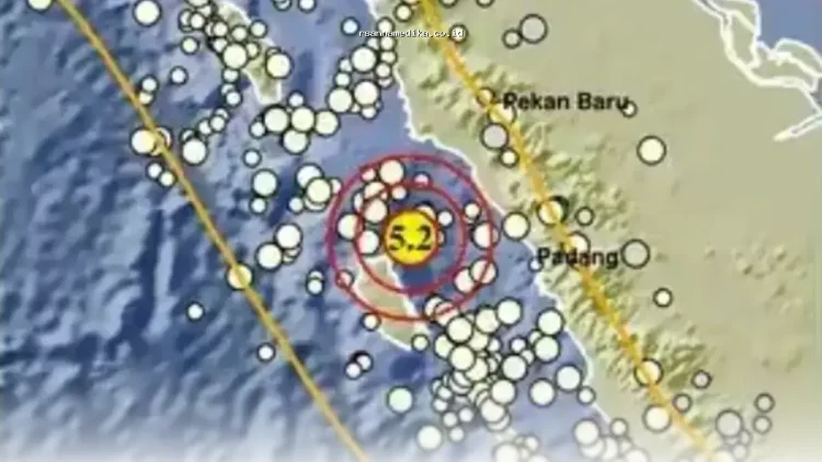 Gempa M 5,2 Guncang Agam Sumbar Hari Ini, BMKG: Waspada Guncangan Susulan!