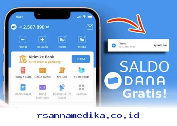 Dapatkan Saldo DANA Gratis Sampai Rp400 Ribu, Belanja Baju Lebaran Jadi Hemat!