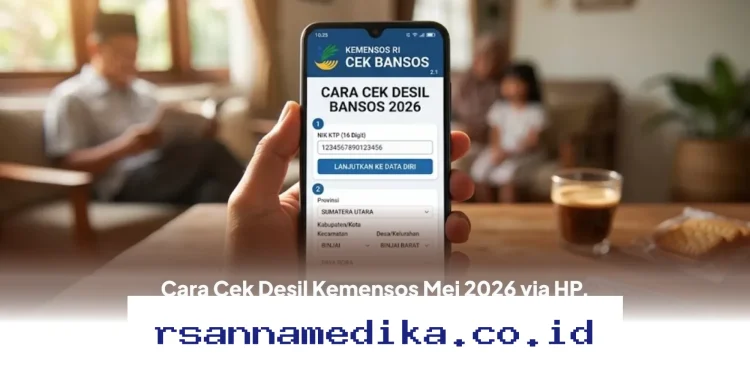 Cukup Pakai NIK KTP, Begini Langkah Praktis Cek Status Bansos Kemensos Mei 2026 Lewat HP!