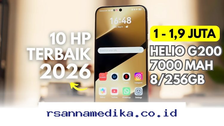 Pilihan HP 1 Jutaan Paling Kencang di 2026 yang Bikin Kamu Gak Perlu Boros!
